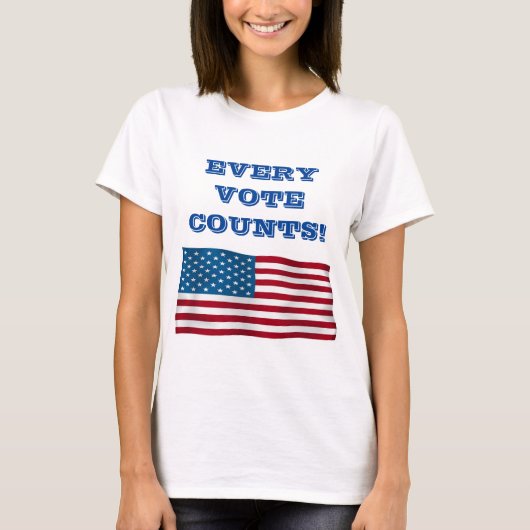 Elke stemgraaf - T-shirt voor vrouwen (Voorkant)
