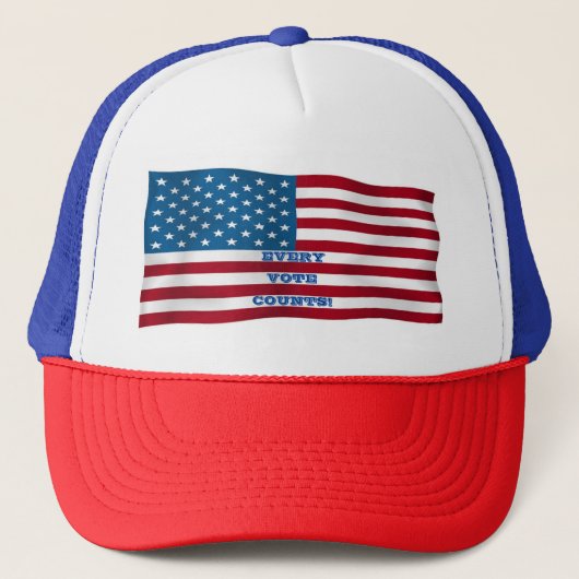 Elke stemloket. - Trucker Hat Pet (Voorkant)