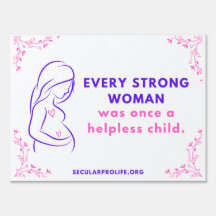 Elke sterke vrouw was ooit een hulpeloos kind