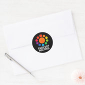 Elke Stip Telt Stippelliefhebber Gelukkige Stipdag Ronde Sticker (Envelop)