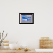 Elke storm een regenboog - kunstprint poster (Keuken)