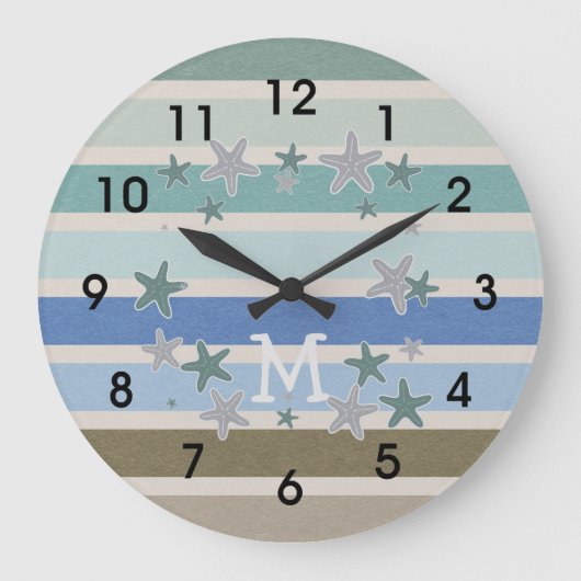Elke strook en Starfish Grote Klok (Voorkant)