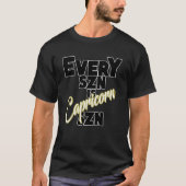 Elke SZN is STEENBOK SZN T-shirt (Voorkant)