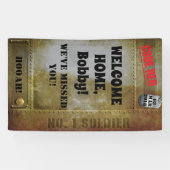 ELKE TAK - Militaire Thuiscoming Banner (Horizontaal)
