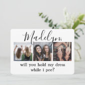 Elke tekst die grappig is gemaakt van het voorstel kaart (Staand voorkant)