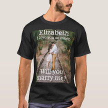 Elke tekst huwelijksaanzoek Foto Marry Me Black