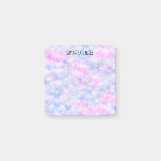 Elke tekst kleurrijke esthetische ruggengraat post-it® notes (Voorkant)