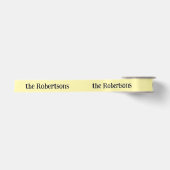 Elke tekst naam of achternaam gepersonaliseerd satijnen lint (Voorkant)