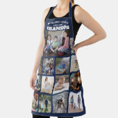 Elke tekstfamilie Foto collage opa Navy Blue Schort (Insitu)