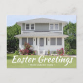 Elke tekstwijziging van het adres Pasen 2 Foto ver Aankondigingskaart (Voorkant)