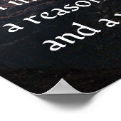 Elke teleurstelling houdt... Inspirerend poster (Hoek)