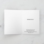 Elke teleurstelling houdt... kaart (Binnen)