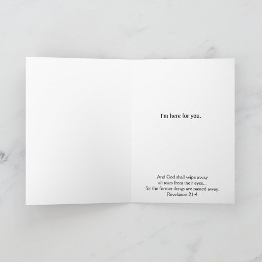 Elke teleurstelling houdt... kaart (Binnen)