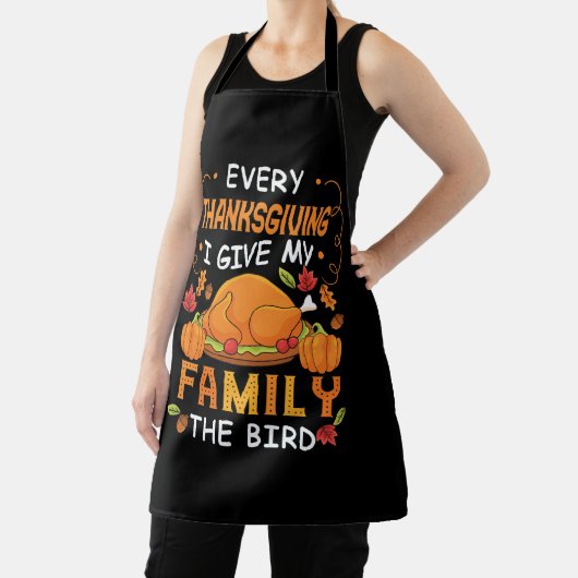Elke Thanksgiving die ik m'n familie geef... Schort (Insitu)