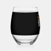 Elke Thanksgiving die ik m'n familie geef... Wijnglas Zonder Voet (Rechts)