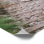 Elke Thema Bruidsfeest Welkom Calligrafie Foto Poster (Hoek)