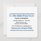 Elke TIEN of TWEEN VERSCHEIDENE vogelballonnen A12 Kaart (Achterkant)