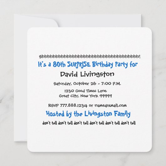 Elke TIEN of TWEEN VERSCHEIDENE vogelballonnen A12 Kaart (Achterkant)