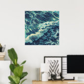 Elke tij aan zijn baard. poster (Thuiskantoor)