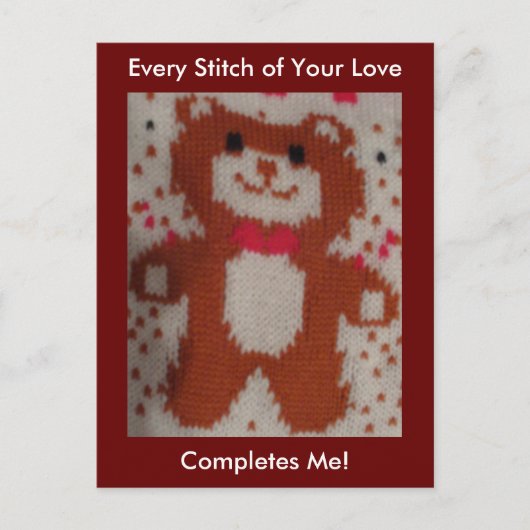 Elke titel van je liefde briefkaart (Voorkant)