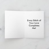 Elke titel van je liefde feestdagen kaart (Binnen)