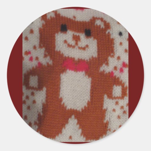 Elke titel van je liefde ronde sticker (Voorkant)