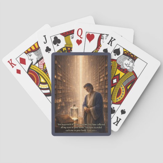 Elke Traan Onthouden Pokerkaarten (Achterkant)