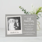 Elke trouwdag met vintage foto kaart (Staand voorkant)