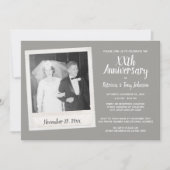 Elke trouwverjaardag met vintage foto kaart (Voorkant)