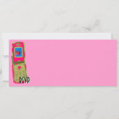 Elke uitnodiging komt met een witte envelop. (Achterkant)