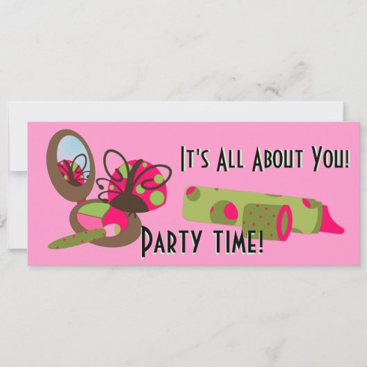 Elke uitnodiging komt met een witte envelop. (Voorkant)