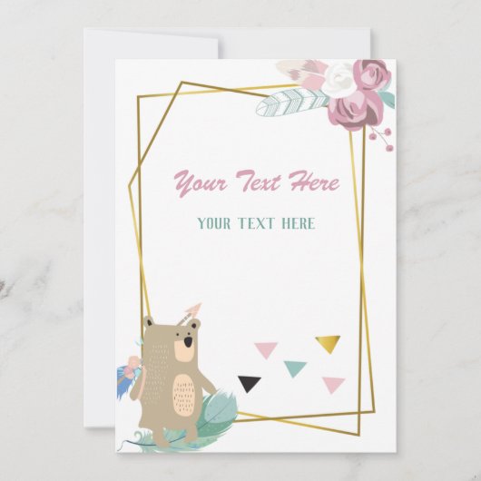 Elke uitnodiging voor een evenement dragen (Voorkant)