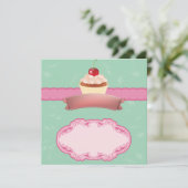 Elke uitnodiging voor evenement (Staand voorkant)