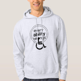 Elke Vaardigheid Hoort Erbij | Inclusief Minimalis Hoodie