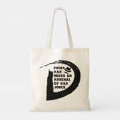 Elke vader heeft een arsenaal van pap Jokes nodig Tote Bag (Achterkant)