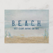 Elke vakantie briefkaart (Voorkant)