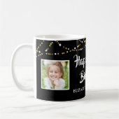 Elke verjaardag dan en nu foto's gepersonaliseerd koffiemok (Links)