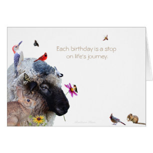 Elke verjaardag is een halte op de reis van het le