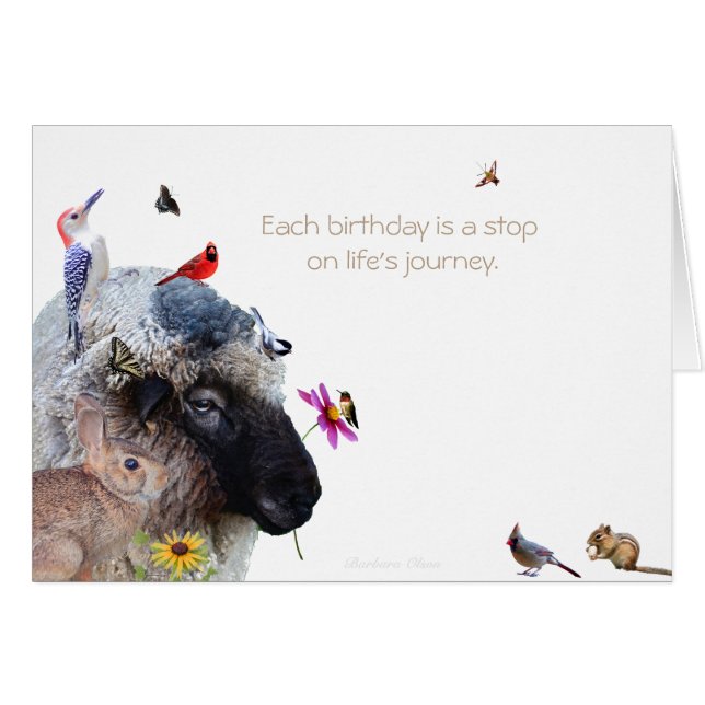 Elke verjaardag is een halte op de reis van het le (Voorkant Horizontaal)