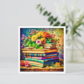 Elke verjaardag is een nieuw hoofdstuk |  boeken kaart (Staand voorkant)