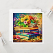 Elke verjaardag is een nieuw hoofdstuk |  boeken kaart (Voorkant / Achterkant in situ)