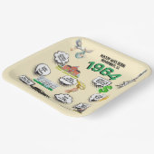 Elke verjaardag leuke feiten papieren bordje (Gebogen)