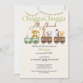 Elke Verjaardag Schattigee Chugga Waterverf Dieren Kaart (Voorkant)