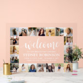 ELKE Verjaardag Welkomstscript 20 Photo Collage Pa Acryl Bord (Huwelijk)