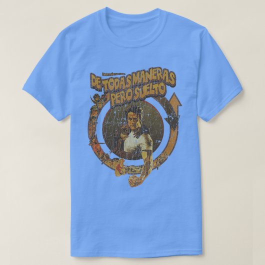 Elke weg behalve Losse T-shirt (Design voorkant)