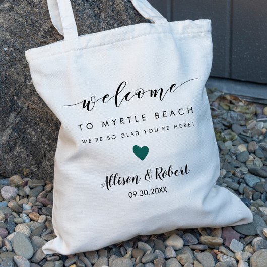 Elke welkomsttas voor kleurendrukbestemming, tote bag