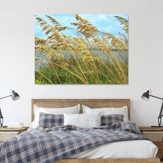 Elke Zee haver Canvas Afdruk (Insitu (Slaapkamer))