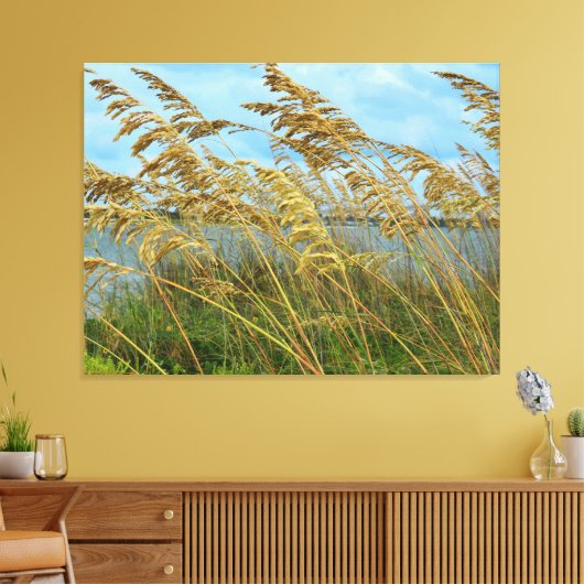 Elke Zee haver Canvas Afdruk (Insitu (Woonkamer))