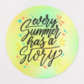 Elke zomer heeft een verhaal -23431 labels (Design 1)