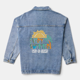 Elke zomer heeft een verhaal denim jacket